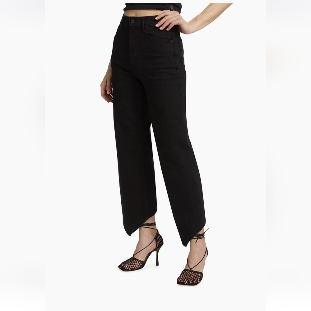 MotherThe Dagger Flood High-Rise Straight-Leg Jeans - Picture 16 of 16